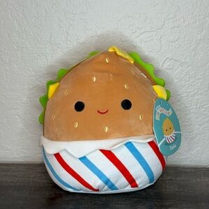 Squishmallow Burger Zayla Plush Toy